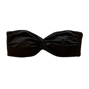 - Massimo Black Twisted Ban-do Bikini Swimsuit Top. Size S Great Condition!